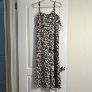 French connection wide leg romper